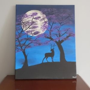 16×20 inch Hand Made Painting on a Canvas